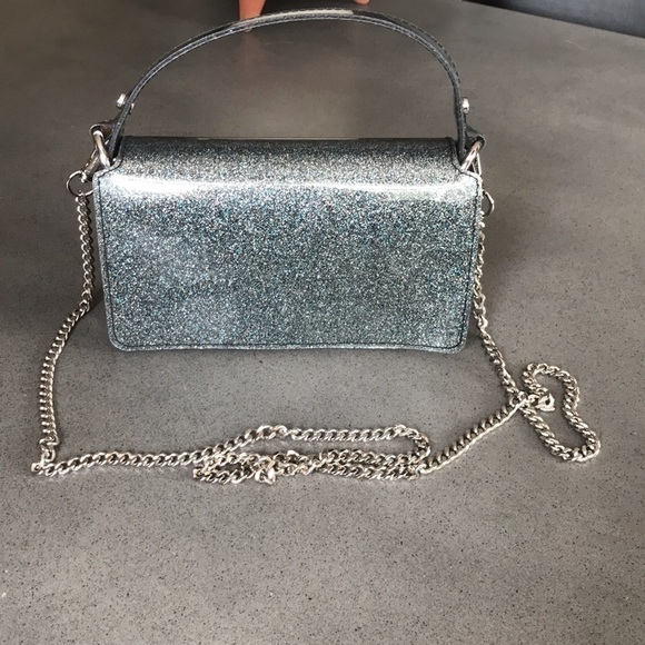 𝅺zara mini plastic glittery party crossbody bag - Picture 2 of 11